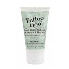 Tattoo Goo Deep Cleansing Soap 59ml (2oz) For Tattoos & Piercings Tattoo Goo Deep Cleansing Soap 59ml (2oz) For Tattoos & Piercings