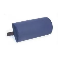 High Density Foam Back Support Cushion Lumbar "D" Roll With Removable Cover High Density Foam Back Support Cushion Lumbar "D" Roll With Removable Cover