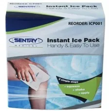 Instant Ice Pack First Aid Cold Compress Disposable 12cm X 24cm Large Instant Ice Pack First Aid Cold Compress Disposable 12cm X 24cm Large