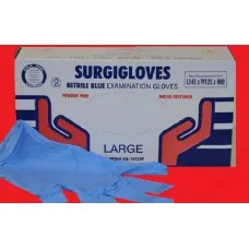 Surgigloves Nitrile Examination Micro Textured Powder Free Gloves TGA Approved Surgigloves Nitrile Examination Micro Textured Powder Free Gloves TGA Approved