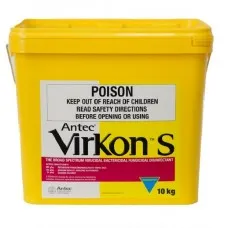 Virkon S Broad Spectrum Virucidal Bactericidal Fungicidal Disinfectant 10kg Tub Virkon S Broad Spectrum Virucidal Bactericidal Fungicidal Disinfectant 10kg Tub