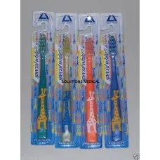 Kids Giraffe Toothbrushes (Soft) x4