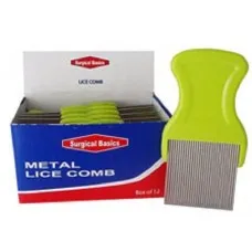 Lice Comb With Metal Teeth X1 Lice Comb With Metal Teeth X1
