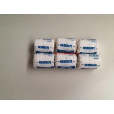 Medium Elastic Crepe Bandages Medicrepe 5cm X 1.5m (X6) Sale Item Expired Stock 07/2017 Medium Elastic Crepe Bandages Medicrepe 5cm X 1.5m (X6) Sale Item Expired Stock 07/2017