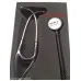 Premium Cardiology Stethoscope Dual Head Abn Stainless Steel Black X1