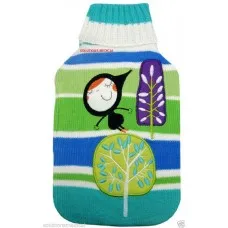 Hot Water Bottle Knitted Cover Girl Design (X1) Hot Water Bottle Knitted Cover Girl Design (X1)