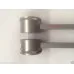 Armo Superior Quality Tuning Fork C128 Brushed Aluminium With Weights Armo Superior Quality Tuning Fork C128 Brushed Aluminium With Weights