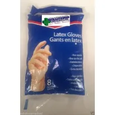 Latex Gloves Non Sterile Ambidextrous Extra Durable 8 Pack Latex Gloves Non Sterile Ambidextrous Extra Durable 8 Pack