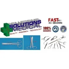 Lri Surgical Scissors Bl/bl Straight 12.5cm