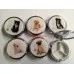 Pill Box Round Cat Or Dog 3 Sections X1 Pill Box Round Cat Or Dog 3 Sections X1