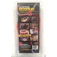 Looprope 5' Adjustable Stainless Steel Clip Hook Fastening System The Original Looprope 5' Adjustable Stainless Steel Clip Hook Fastening System The Original