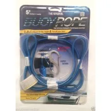 Buoy Rope 5' With Stainless Steel Loopclip Fastening System Super Secure Buoy Rope 5' With Stainless Steel Loopclip Fastening System Super Secure