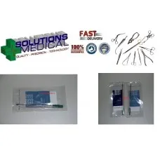 First Aid Sterile Gillies Serrated Forceps 15cm 1/2 Teeth X1 First Aid Sterile Gillies Serrated Forceps 15cm 1/2 Teeth X1