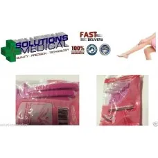 Razor Pink Ultra Sharp 5 Pack Twin Blades Disposable X4 Packets (20 Razors)
