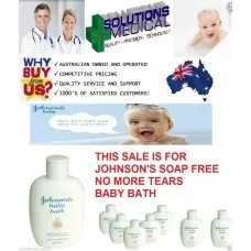 Johnson's Soap Free Baby Bath 200ml Bottle No More Tears