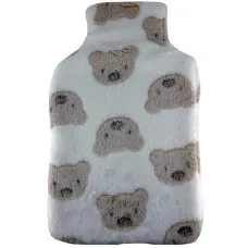 Hot Water Bottle Cover Teddy Bear Plush Pattern Hot Water Bottle Cover Teddy Bear Plush Pattern