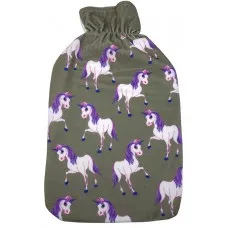 Hot Water Bottle Fleece Cover Unicorn Pattern Hot Water Bottle Fleece Cover Unicorn Pattern