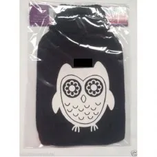 Hot Water Bottle Knitted Cover Owl Design (X1) Hot Water Bottle Knitted Cover Owl Design (X1)