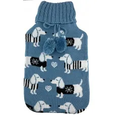 Hot Water Bottle Cover Knit Dachshund – Fits Standard 2l Bottle Hot Water Bottle Cover Knit Dachshund – Fits Standard 2l Bottle