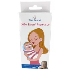 Sister Browne's Baby Nasal Aspirator (Formerly NoseFrida) Snot sucker Sister Browne's Baby Nasal Aspirator (Formerly NoseFrida) Snot sucker