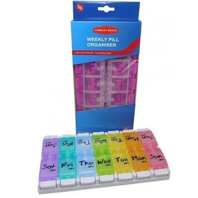 Surgical Basics Pill Box 1 Week Am / Pm Surgical Basics Pill Box 1 Week Am / Pm