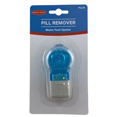 Surgical Basics Pill Remover – Assists With The Easy Removal Of Blister Packed Medicine