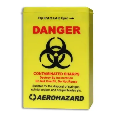 Sharps Disposal Collector 90ml (X1) Portable Harm Reduction Sharps Disposal Collector 90ml (X1) Portable Harm Reduction
