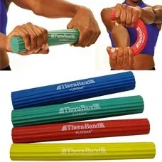 Theraband Exercise Stretch Resistance Flex Bars Thera-band 4 Colours Theraband Exercise Stretch Resistance Flex Bars Thera-band 4 Colours