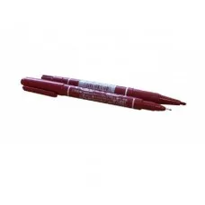 Permanent RED Skin Markers 2 sided Regular and Thin 10/Box RED Permanent RED Skin Markers 2 sided Regular and Thin 10/Box RED