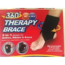 Acu Life 360 Therapy Brace Ankles Elbows Knees Microwaveable Freezable Acu Life 360 Therapy Brace Ankles Elbows Knees Microwaveable Freezable