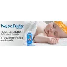 Nosefrida Baby Nasal Aspirator Plus 1 X 20 Filters Snotsucker (Nose Frida) Nosefrida Baby Nasal Aspirator Plus 1 X 20 Filters Snotsucker (Nose Frida)