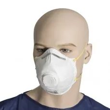 Respirator Mask With Valve Iso As/nzs 1716 Bastion x12 Pieces P2 (N95 Equivalent) Respirator Mask With Valve Iso As/nzs 1716 Bastion x12 Pieces P2 (N95 Equivalent)