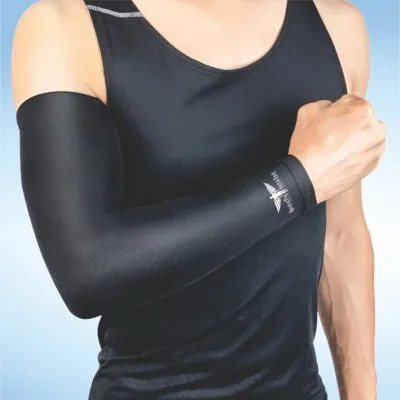 Bodyassist Compression Sports Arm Sleeve Black Bodyassist Compression Sports Arm Sleeve Black