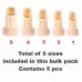Finger Cot Splint Set of Five Sizes Multi Pack Finger Cot Splint Set of Five Sizes Multi Pack