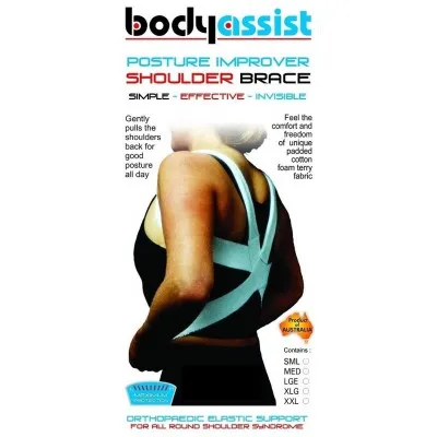 Bodyassist Posture Improver Corrector Shoulder Brace Support Bodyassist Bodyassist Posture Improver Corrector Shoulder Brace Support Bodyassist