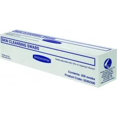 Briemarpak Alcohol Wipes Swabs Skin Cleansing 70% Ipa Australian Made 5530