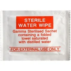 Sterile Water Wipes Briemarpak Wp1020 5 -500 Pieces Sale Item Exp 3/25 Sterile Water Wipes Briemarpak Wp1020 5 -500 Pieces Sale Item Exp 3/25
