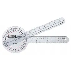 Baseline Plastic Goniometer 360º 19" 49cm Calibrated Range Evaluation Instrument Baseline Plastic Goniometer 360º 19" 49cm Calibrated Range Evaluation Instrument