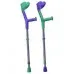 Paediatric Elbow Style Forearm Crutches (Pair) Child Kids Children Donjoy 100kg