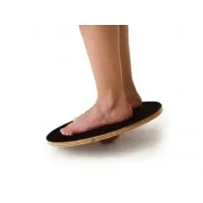 Procare Wooden Wobble Balance Board 45cm Anti Slip Surface Rehab Procare Wooden Wobble Balance Board 45cm Anti Slip Surface Rehab