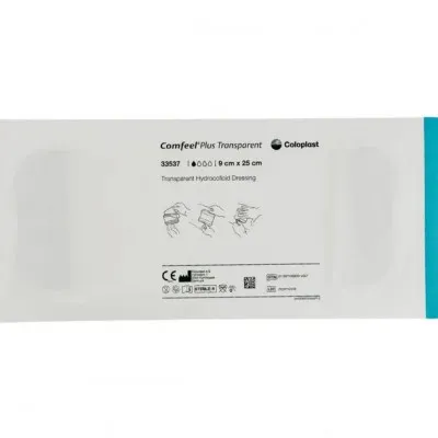 Coloplast Comfeel Plus Transparent Dressing 9cm X 25cm 33537