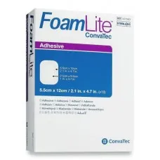 Convatec FoamLite™ Adhesive Wound Dressing 5.5cm x 12cm 421563