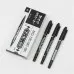 Permanent Black Skin Markers 2 sided Regular and Thin 10/Box Permanent Black Skin Markers 2 sided Regular and Thin 10/Box