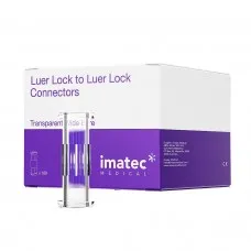Luer Lock to Luer Lock Connectors (Wide Bore for Fat Transfer) By Imatec Medical Luer Lock to Luer Lock Connectors (Wide Bore for Fat Transfer) By Imatec Medical