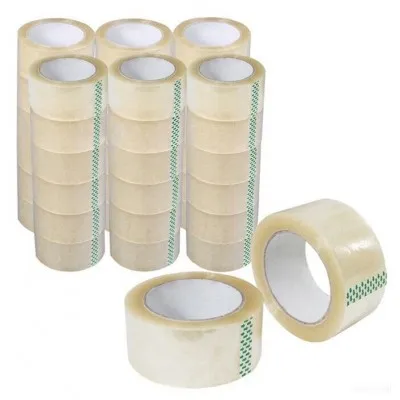 Clear Packaging Tape 48mm X 75m Roll X6 Clear Packaging Tape 48mm X 75m Roll X6