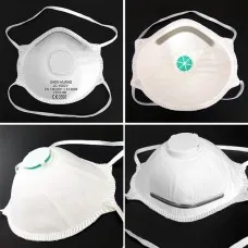 Particle Filtering Respirator Mask With Valve (JC-1002V) 20/Box Particle Filtering Respirator Mask With Valve (JC-1002V) 20/Box