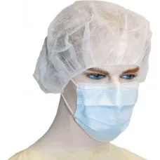 Hair Round Caps Protective (Pack Of 100) White Hair Round Caps Protective (Pack Of 100) White