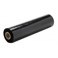 Packaging Black 2" Pallet Film Stretch Wrap 500mm X 383m 23um X1