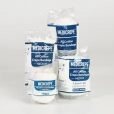Medicrepe Cotton Crepe Bandage Unstretched 5cm Medicrepe Cotton Crepe Bandage Unstretched 5cm