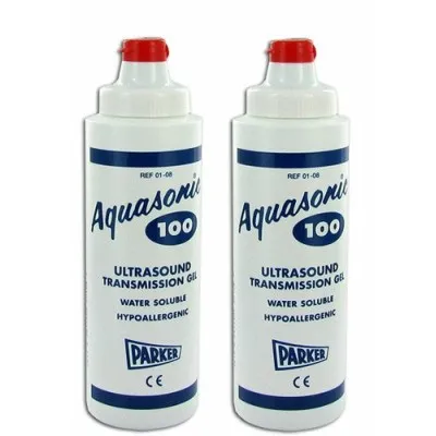 Aquasonic 100 Ultrasound Transmission Gel 250ml X 2 Aquasonic 100 Ultrasound Transmission Gel 250ml X 2